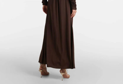 ALTUZARRA - Charlotte Off-shoulder Jersey Maxi Dress - Rack Hunt