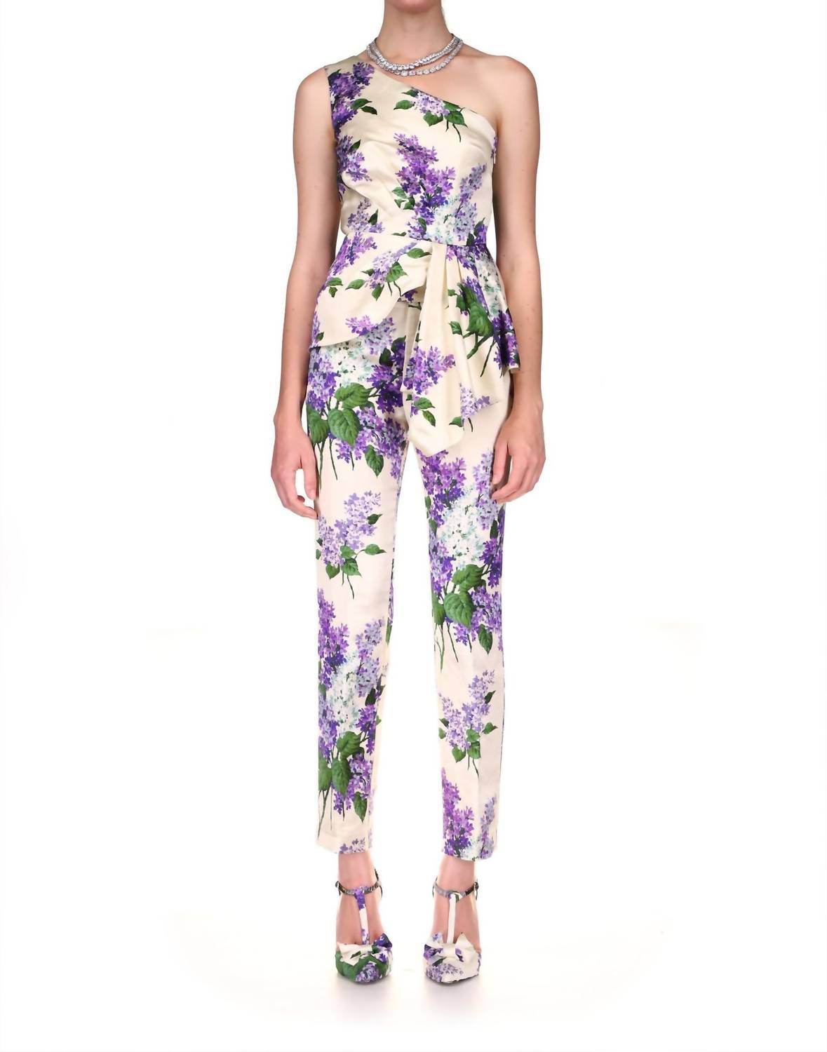 Libertine - Lilac Garden Slim Trouser - Rack Hunt -