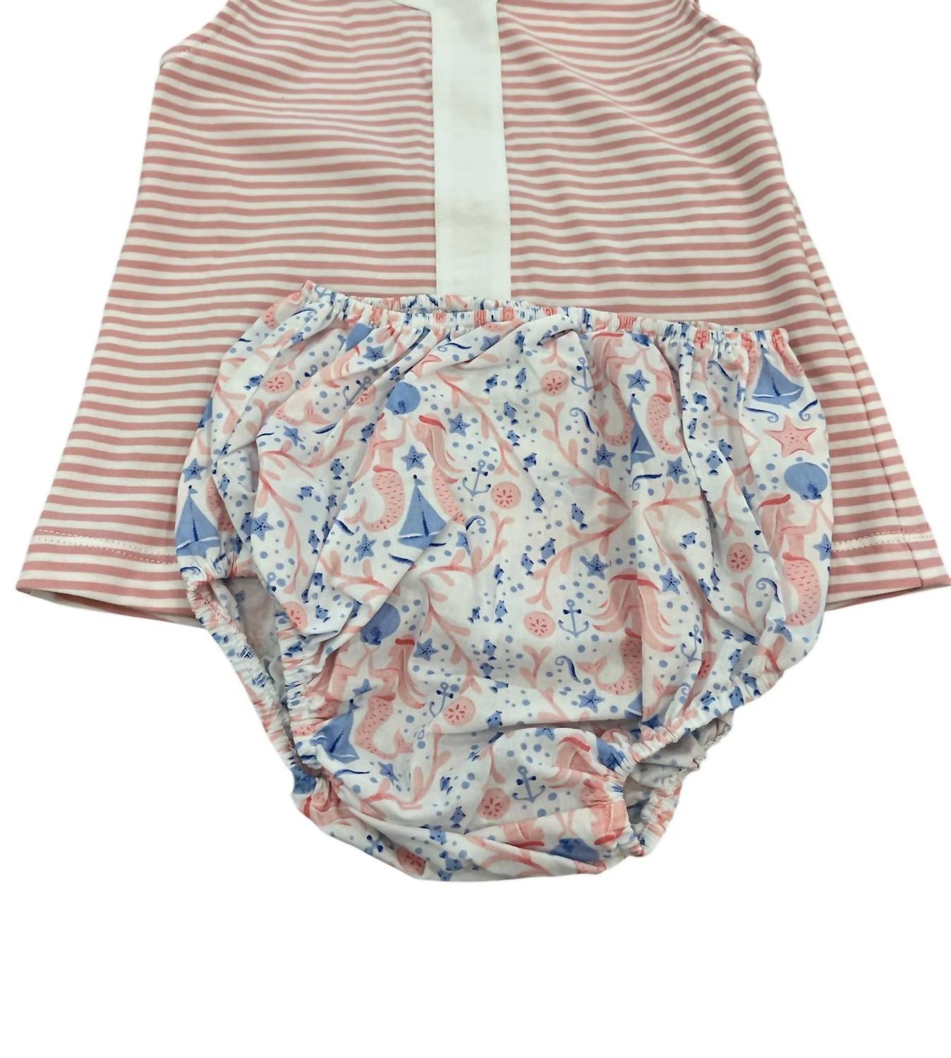 Girls Mermaid Bloomer Set
