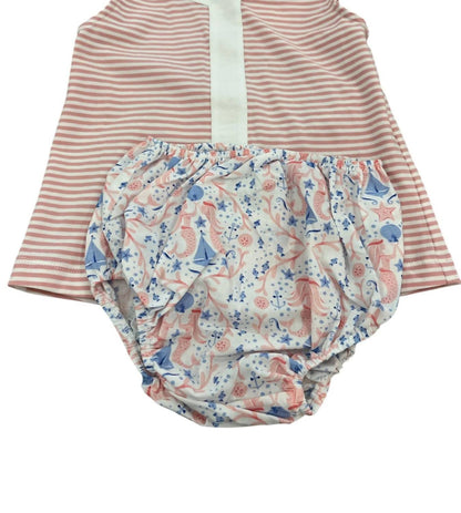 Girls Mermaid Bloomer Set