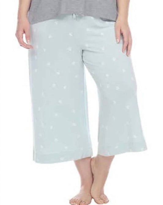 Women's Super Soft Fleece Capri Pajama Pants