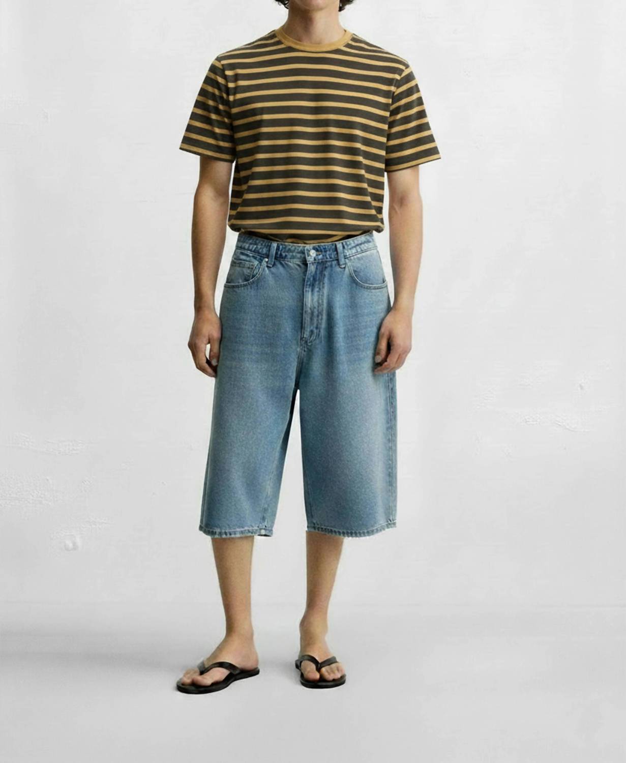 Men's Stripe Print T-shirt