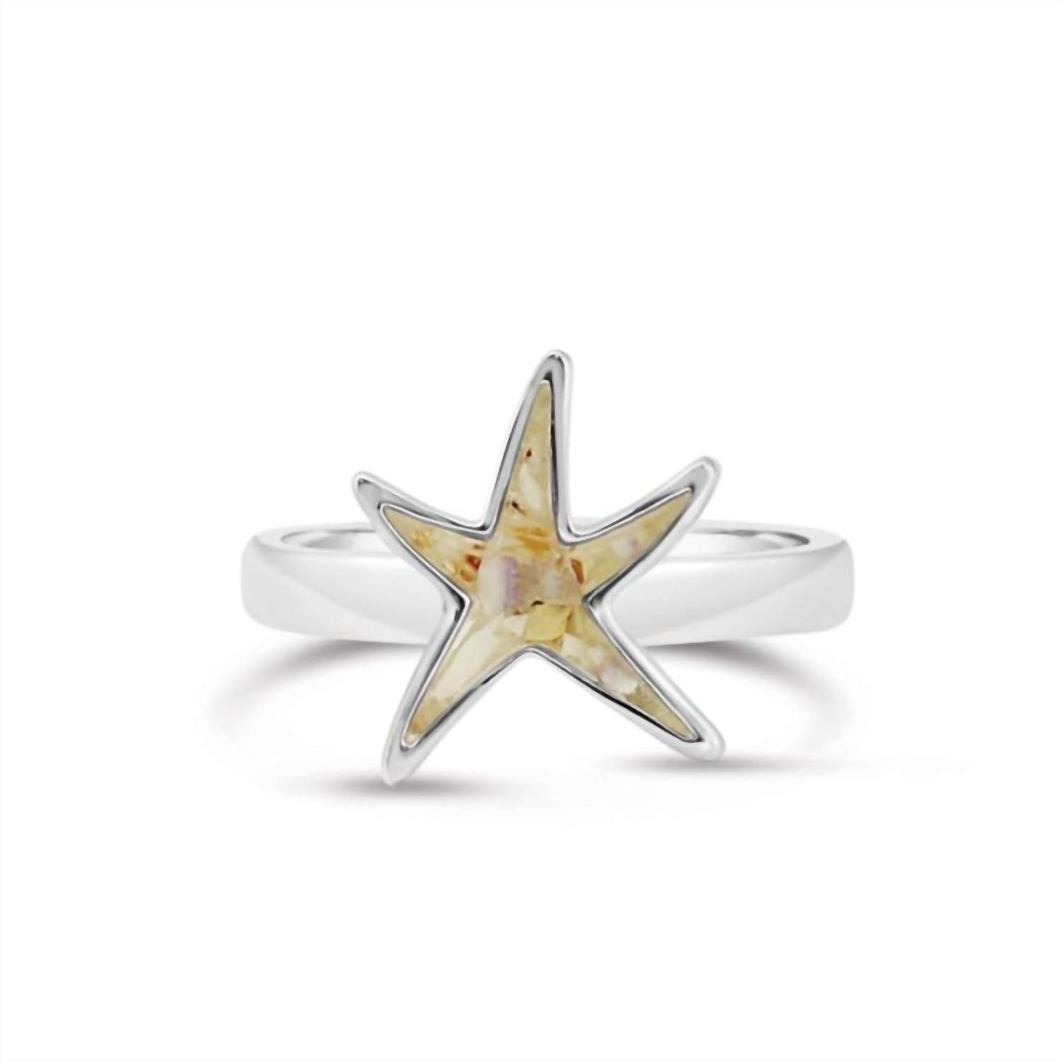 Dune Jewelry - Women's Delicate Starfish Shaped Ring - Rack Hunt