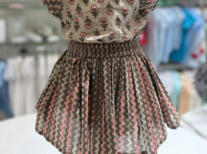 Girl's Little Tiffany Skort Set