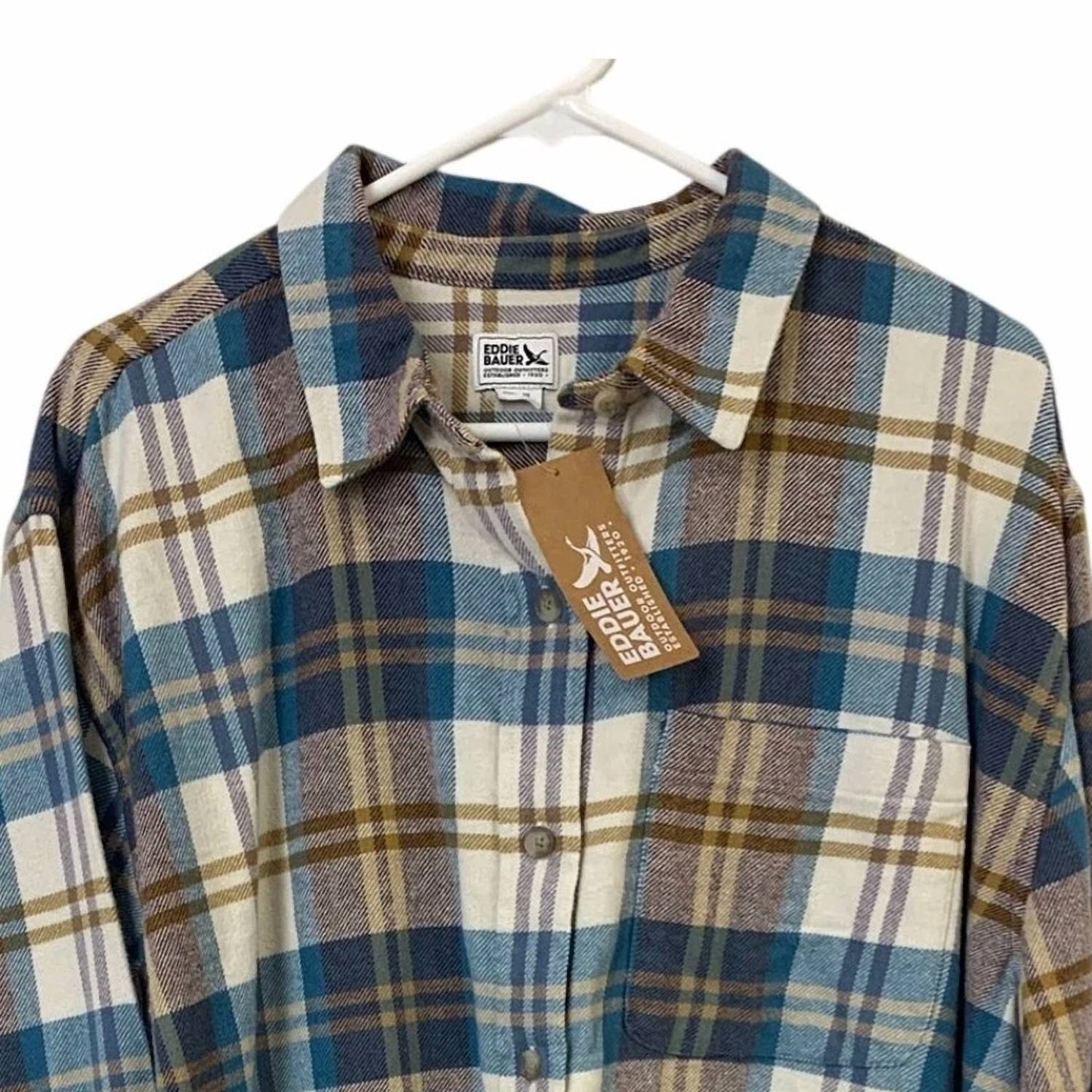 Women's Button Up Flannel Shirt