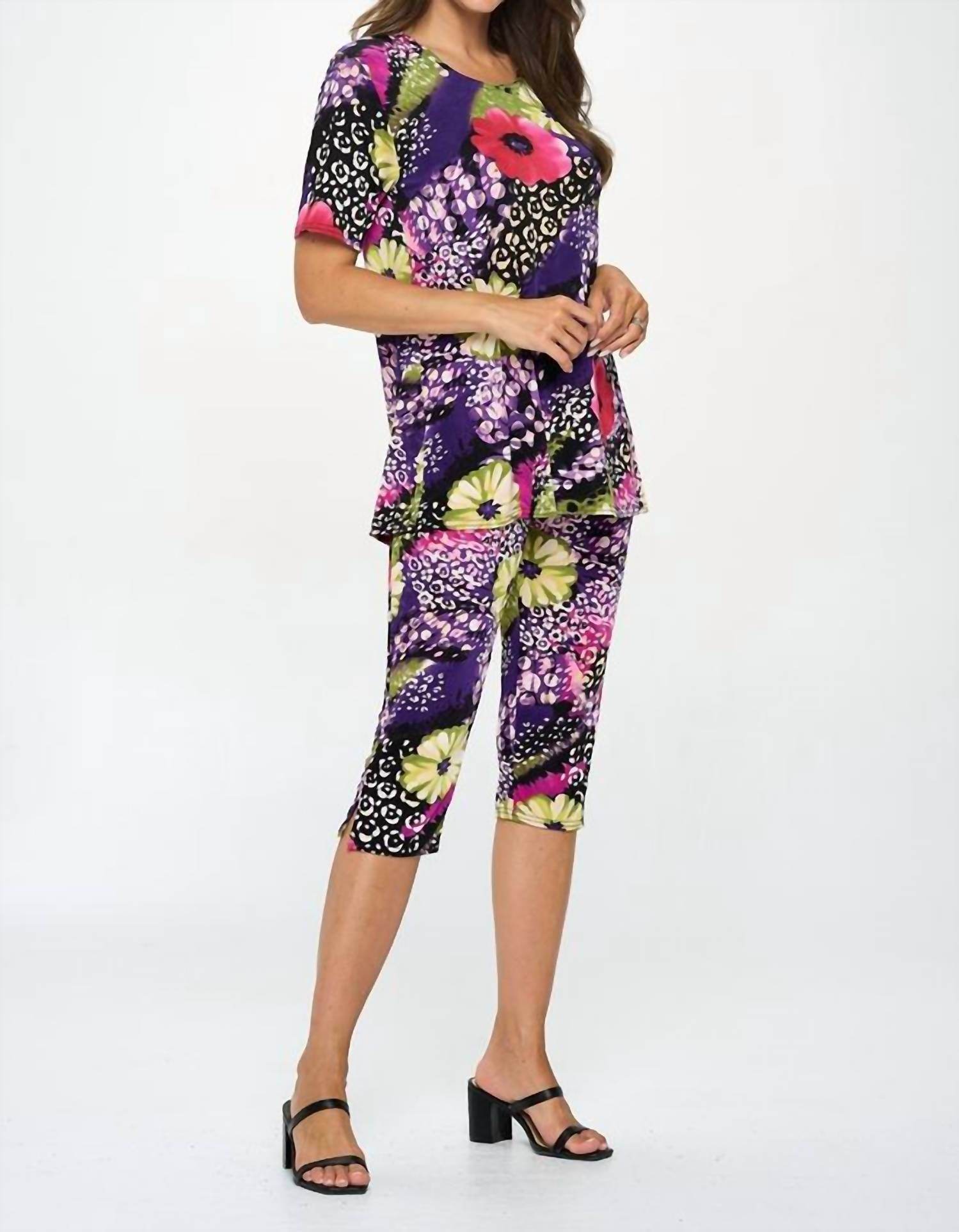 Jostar - Matching Capri Pant Set - Plus - Rack Hunt -