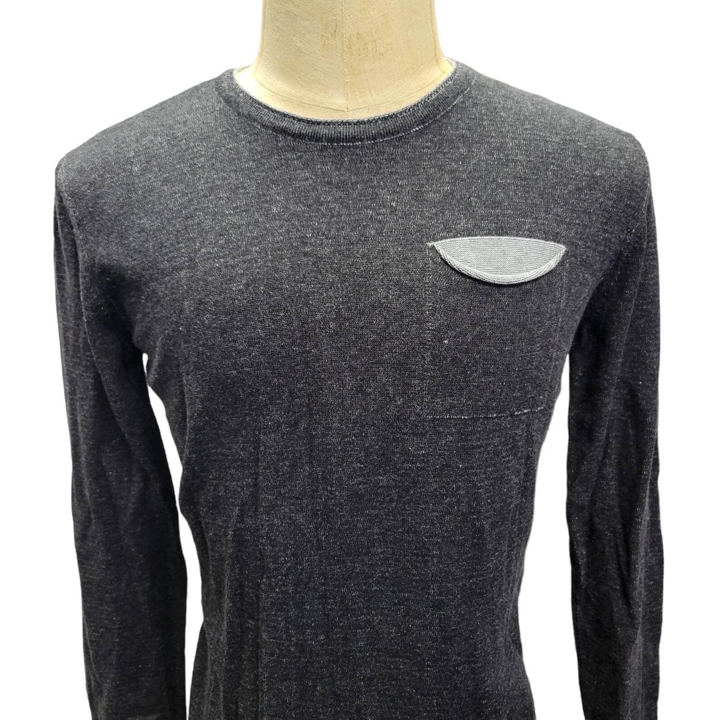 RNT23 - Men's Long Sleeve Crewneck Shirt - Rack Hunt -