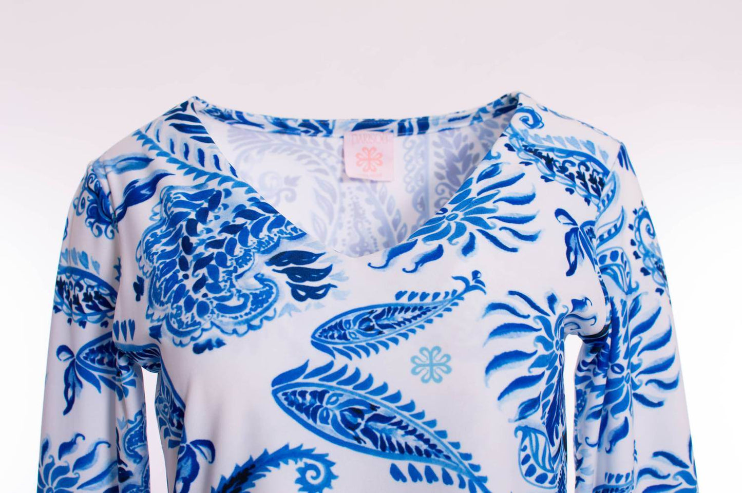 Michelle Parisou - Women's Raya V-neck Top - Rack Hunt