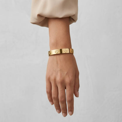 Clover Bangle Bracelet