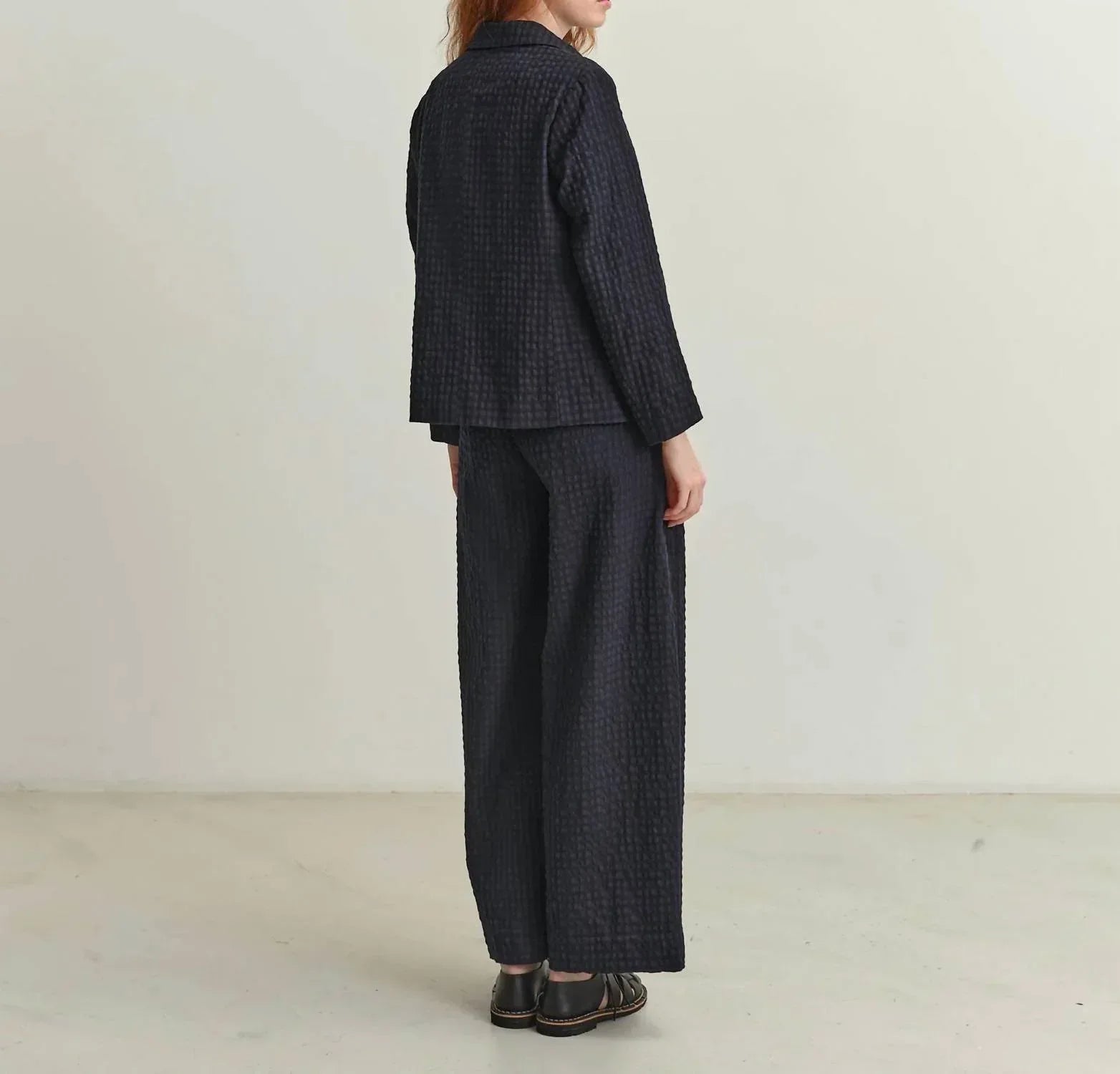 TOAST - Cotton Wool Herringbone Check Jacket - Rack Hunt