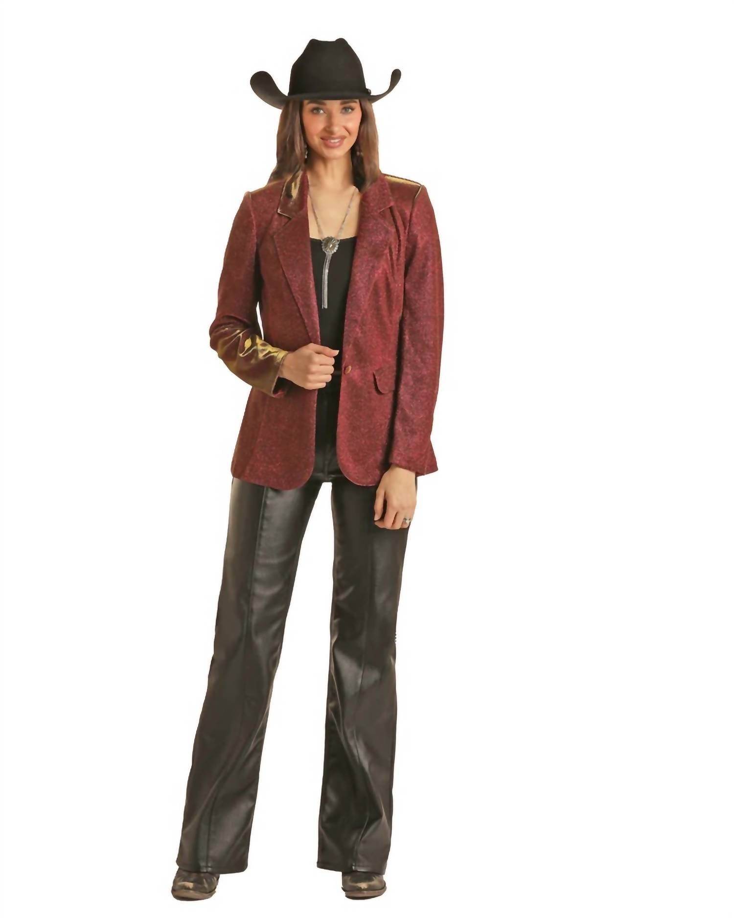 Rock & Roll Cowgirl - Iridescent Blazer - Rack Hunt