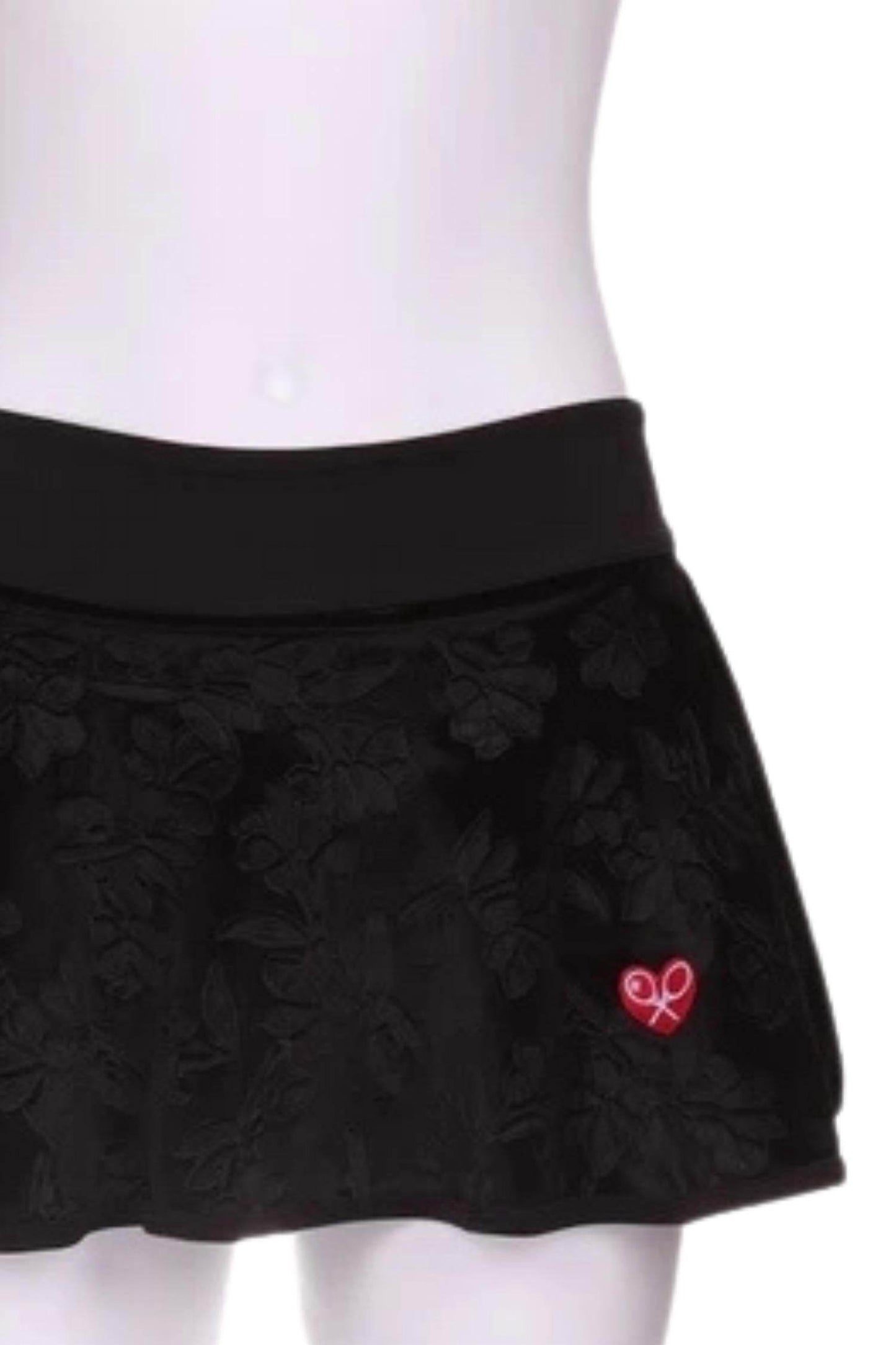 Love Love Tennis - Women's Velvet Love Tennis Skirt - Rack Hunt -