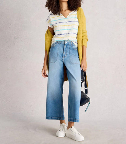 Nelly Notch Stripe Tee