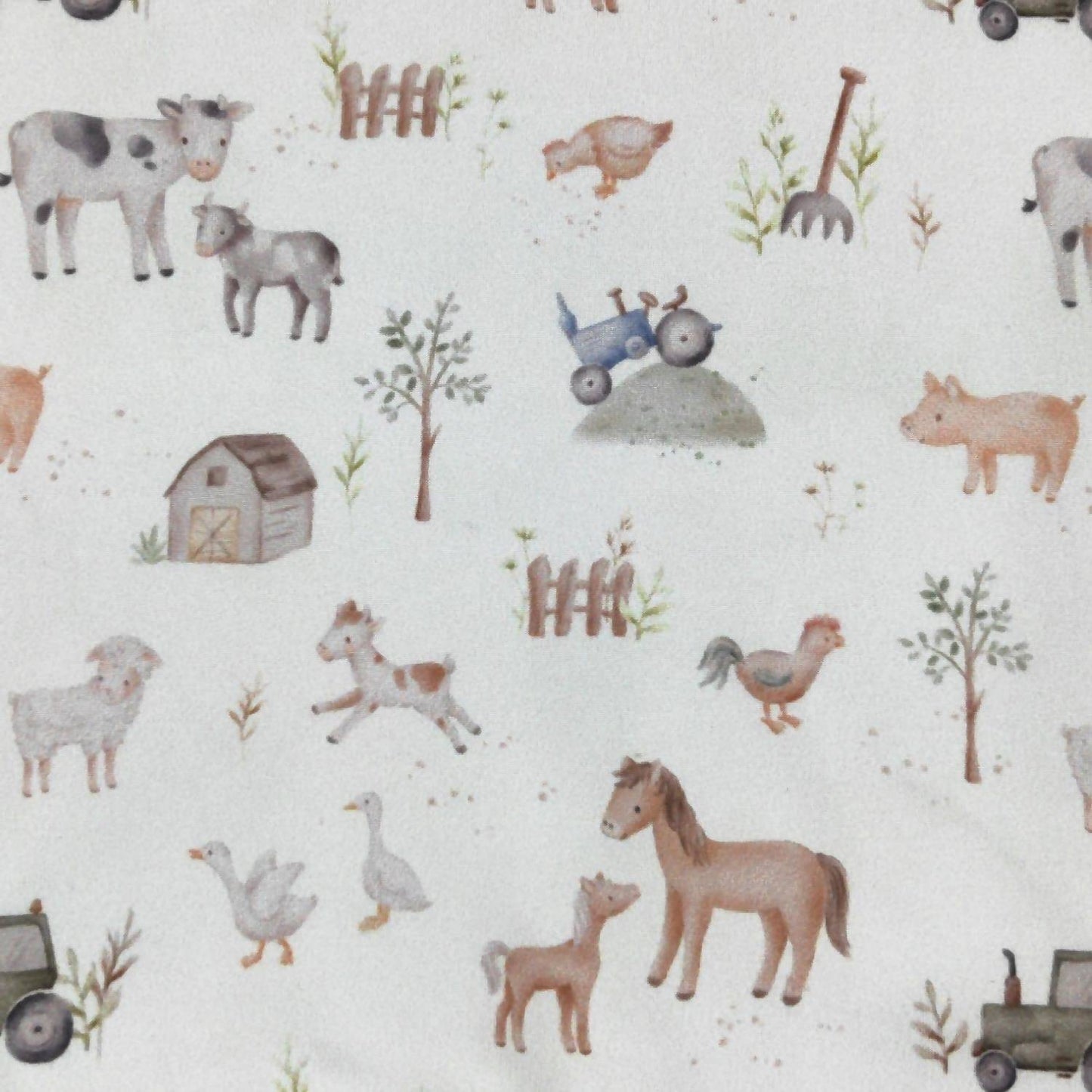 Kid's Mini Farm Knotted Gown