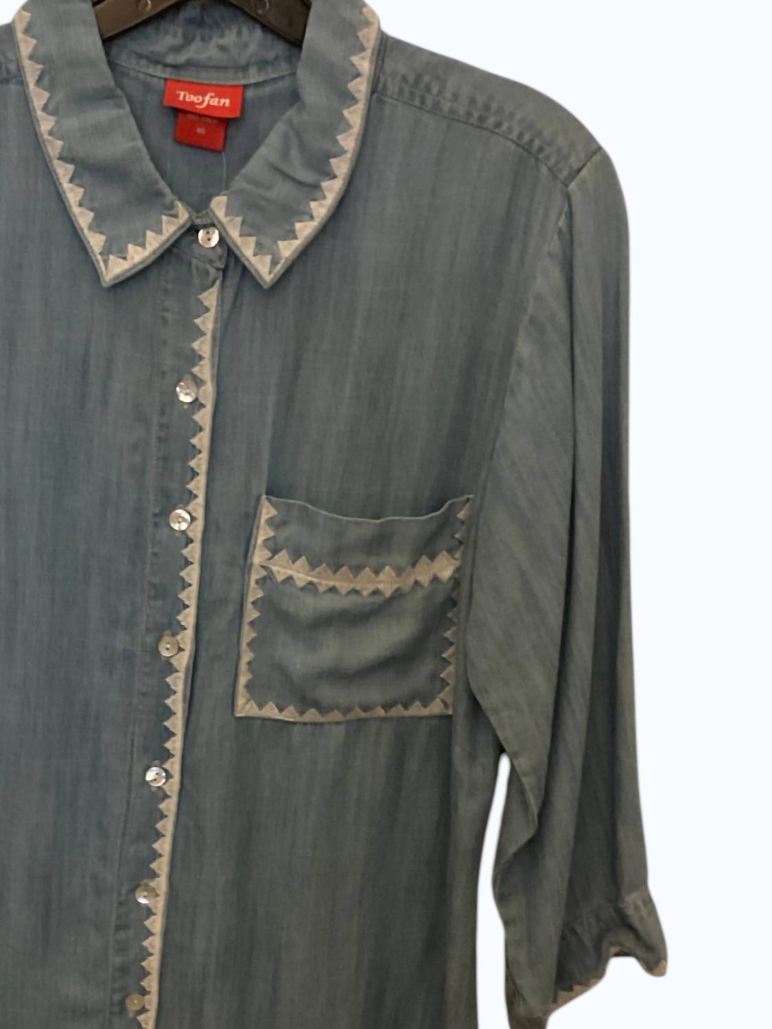 Women's Edge Stitching Shirt