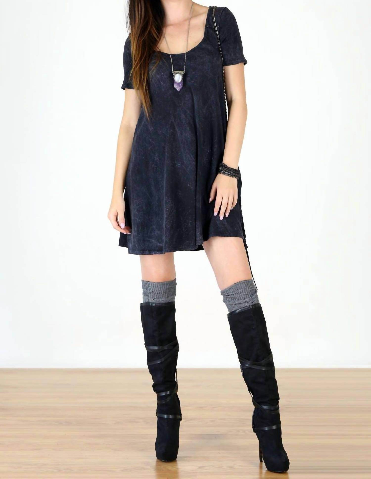 Tough Luv - Fit & Flare Dress - Rack Hunt