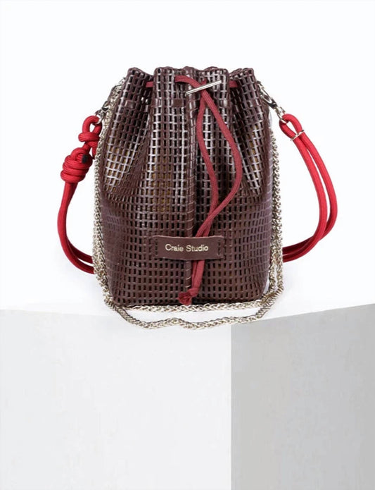 Women's Bibi Perforated Lamb Leather Bag