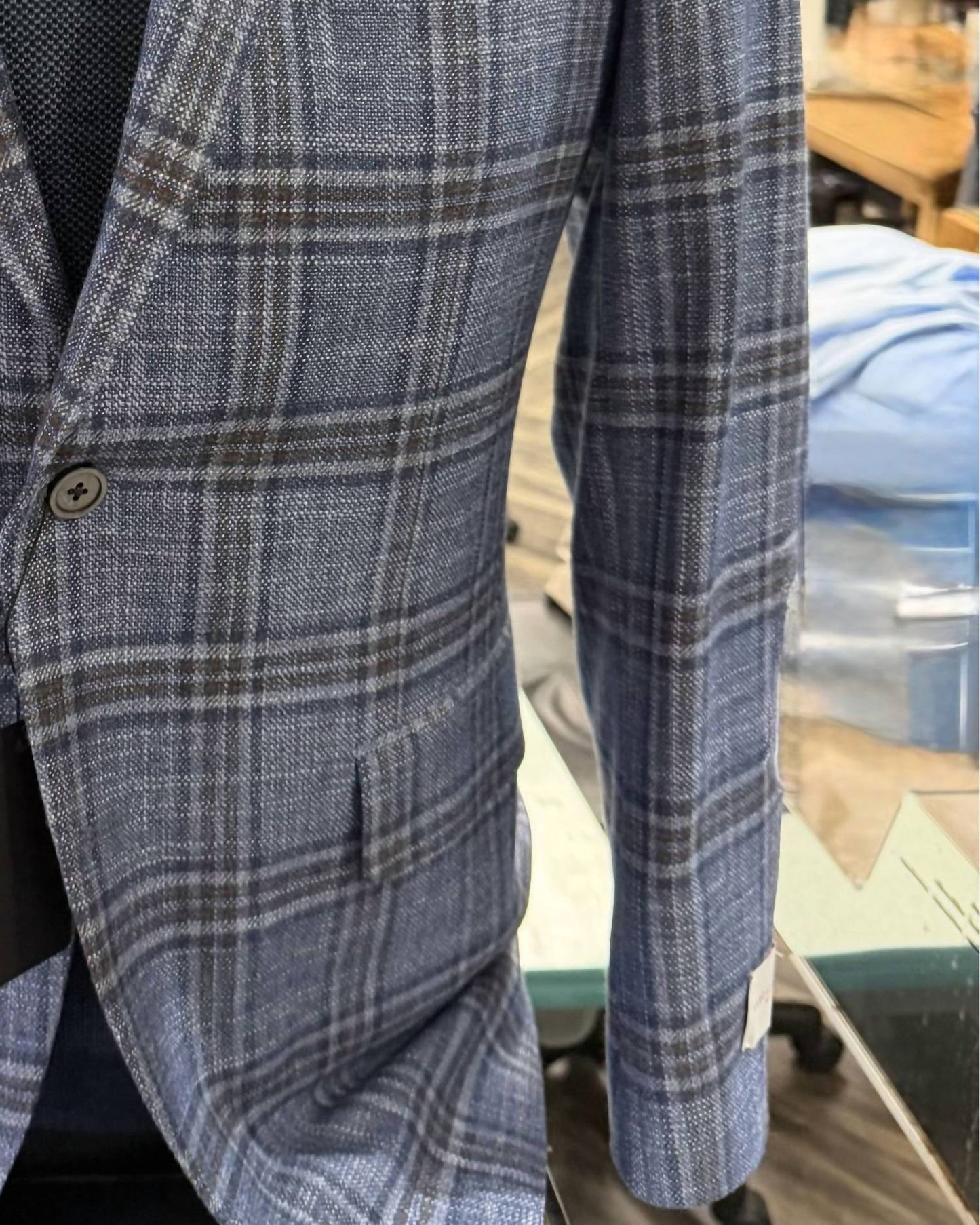 Men's Check Sport Coat