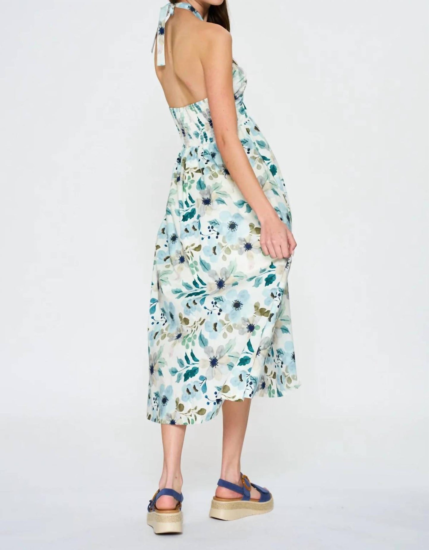 Bloom Floral Midi Dress