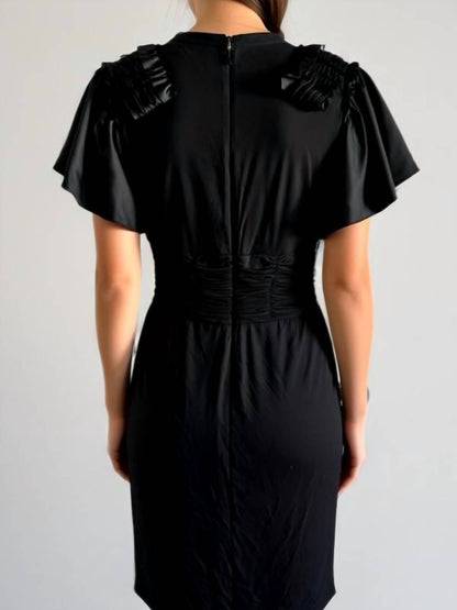 Flutter Sleeve Dress