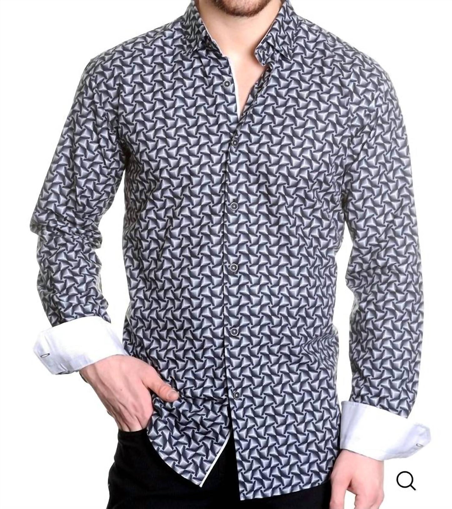 Slim Fit Business Casual Dress Shirt
