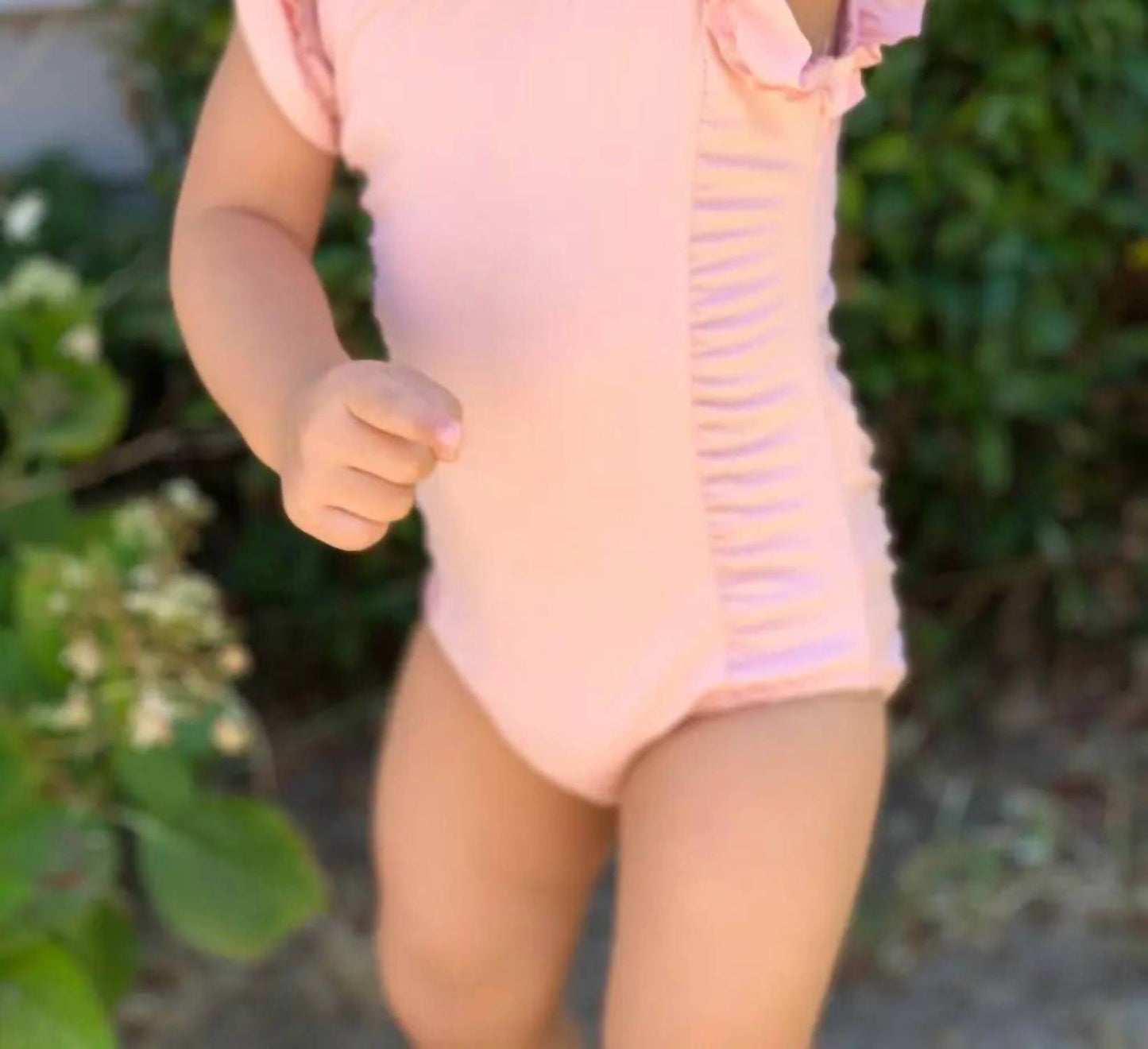 Anggo - Ruffle Swimsuit Set - Rack Hunt -