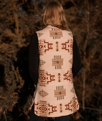 Long Aztec Vest