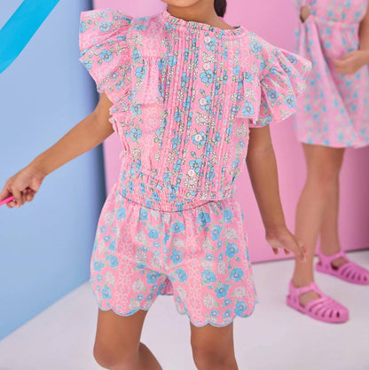 Kids Shirred Shorts