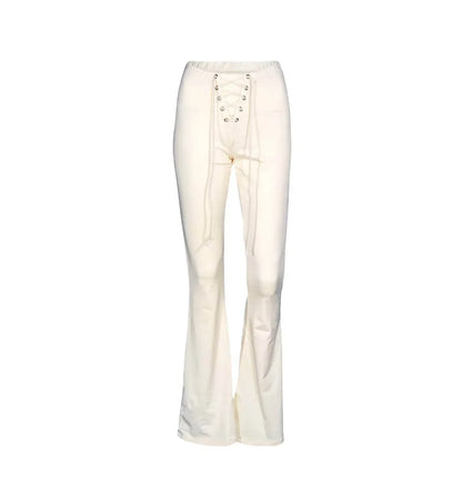 Koy & Victoria - Isa Flares Lace Up Pants - Rack Hunt