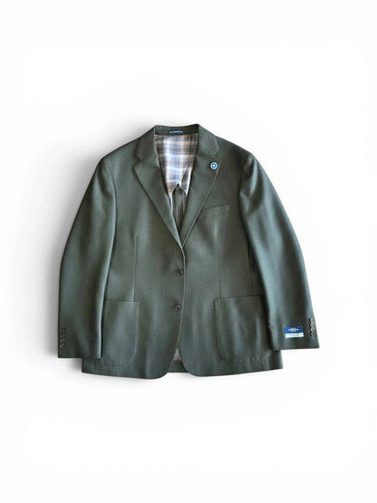Soft Wool Sport Coat With Patch Pockets
