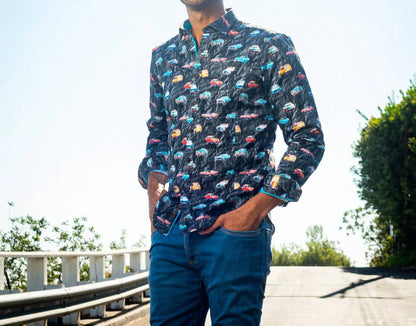 Night Cruise Button Down Shirt