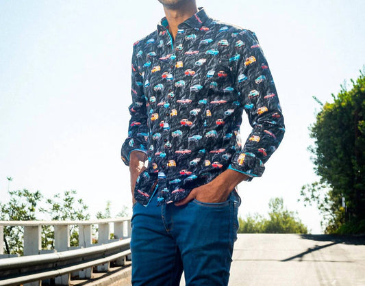 Night Cruise Button Down Shirt