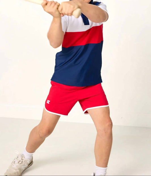 Retro Super Short With Piping