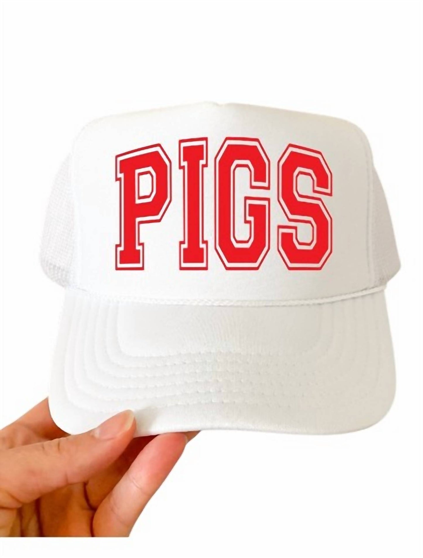 Women's Arkansas Pigs Foam Trucker Hat