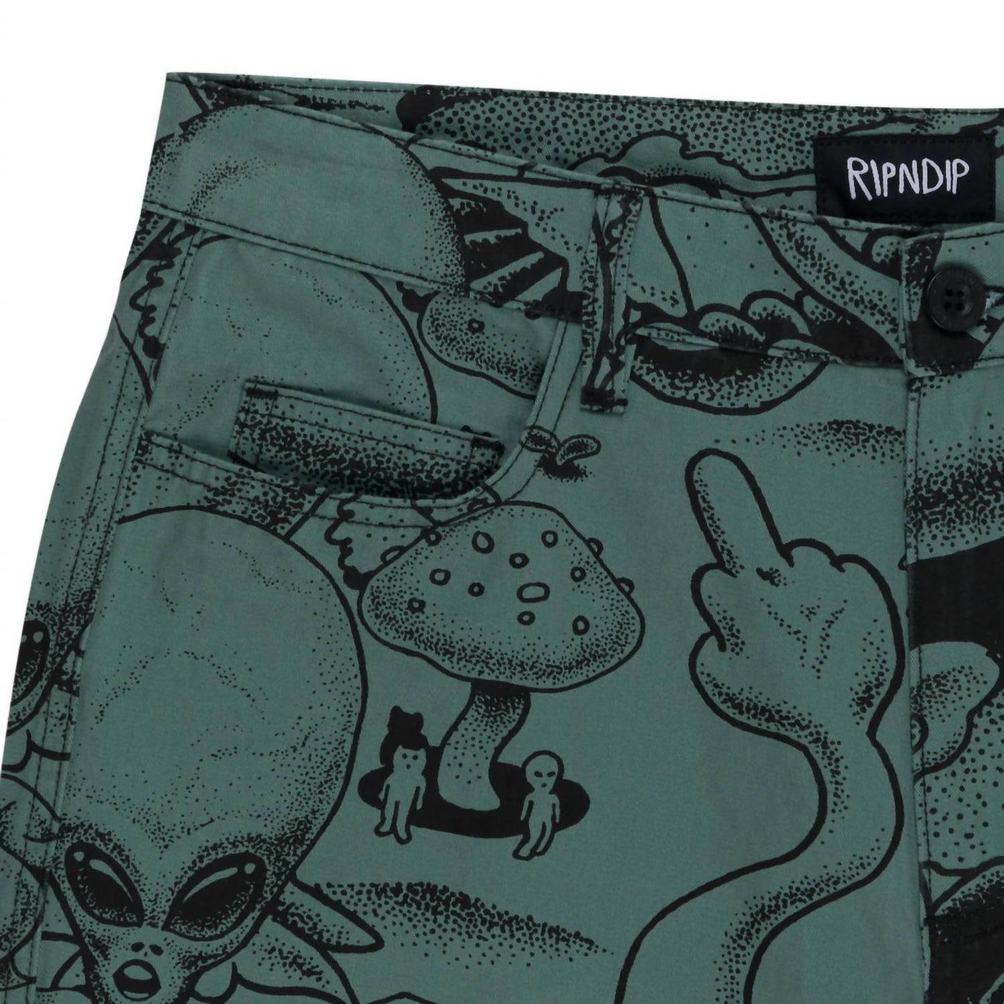 Men's Dark Twisted Fantasy Twill Shorts