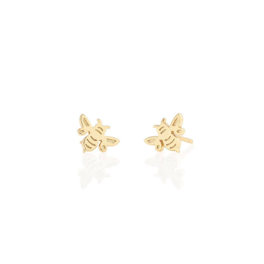 Women's Bumble Bee Stud Earrings