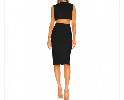 Lilian Heart Dress Cutout Midi Dress