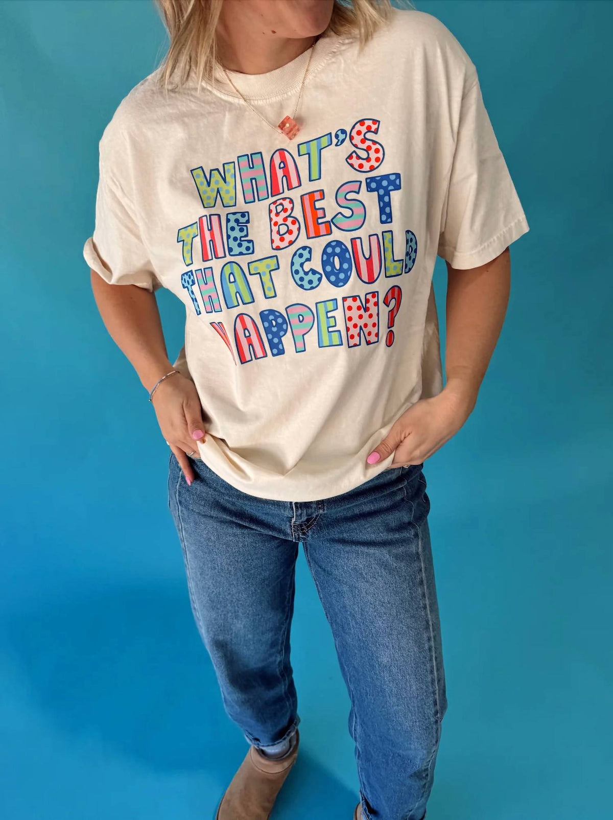What's The Best That Could Happen Short Sleeve Tee