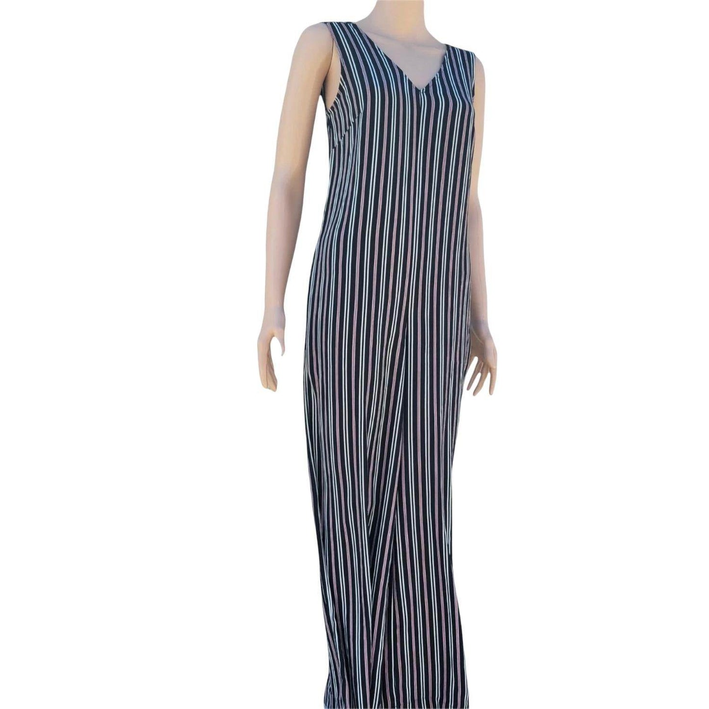 Max Studio - Belted Sleeveless Romper Suit - Rack Hunt -