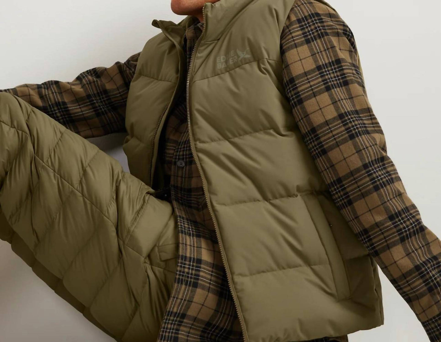 Full Zip Essential Down Puffer Vest