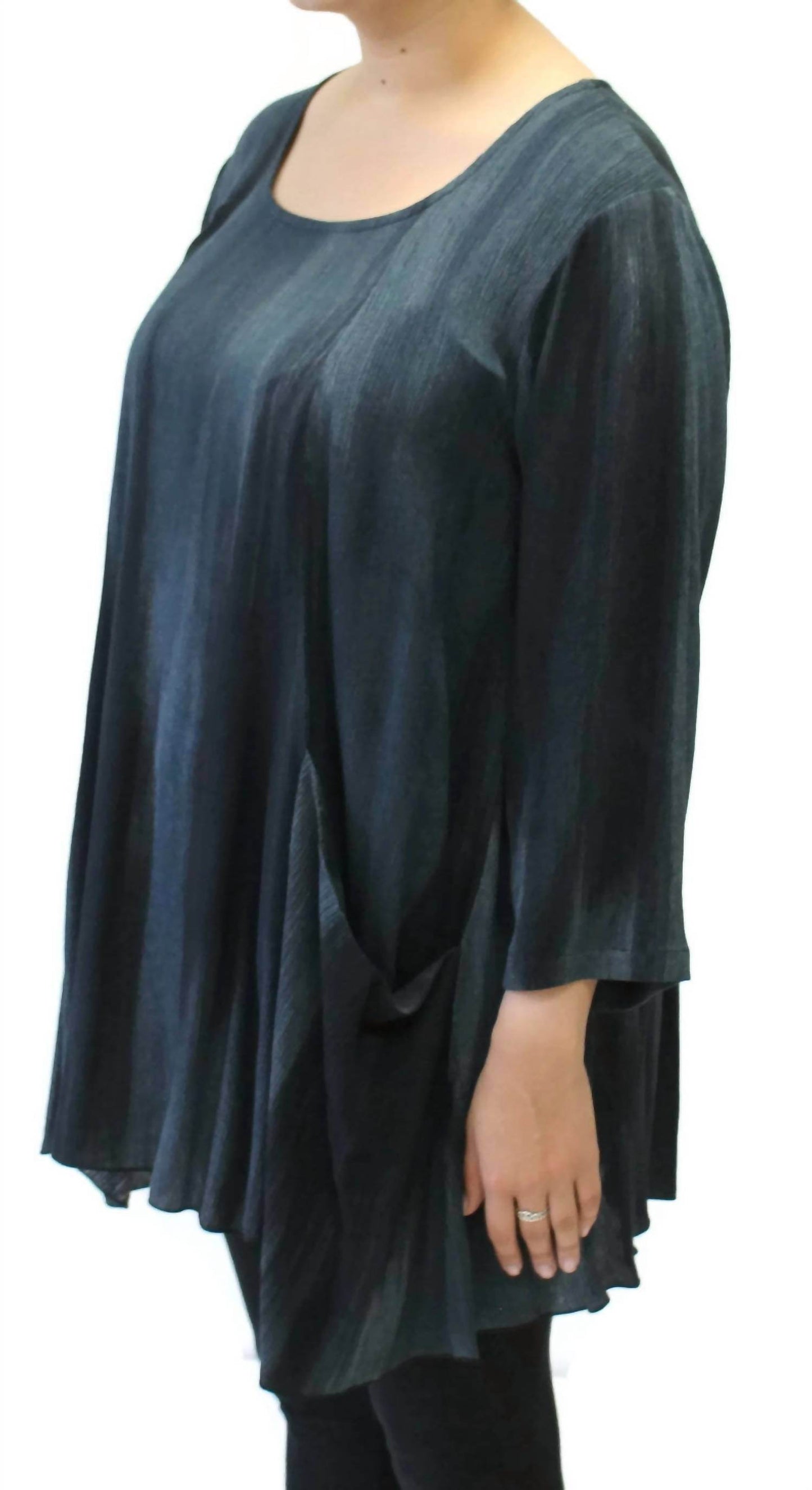 Modesce - Hand Painted Two Pocket Swing Tunic - Rack Hunt -