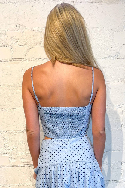 Presley Polka Dot Top
