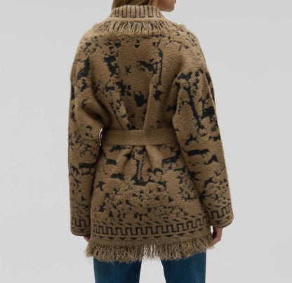 Wrap Long Sleeve Cardigan