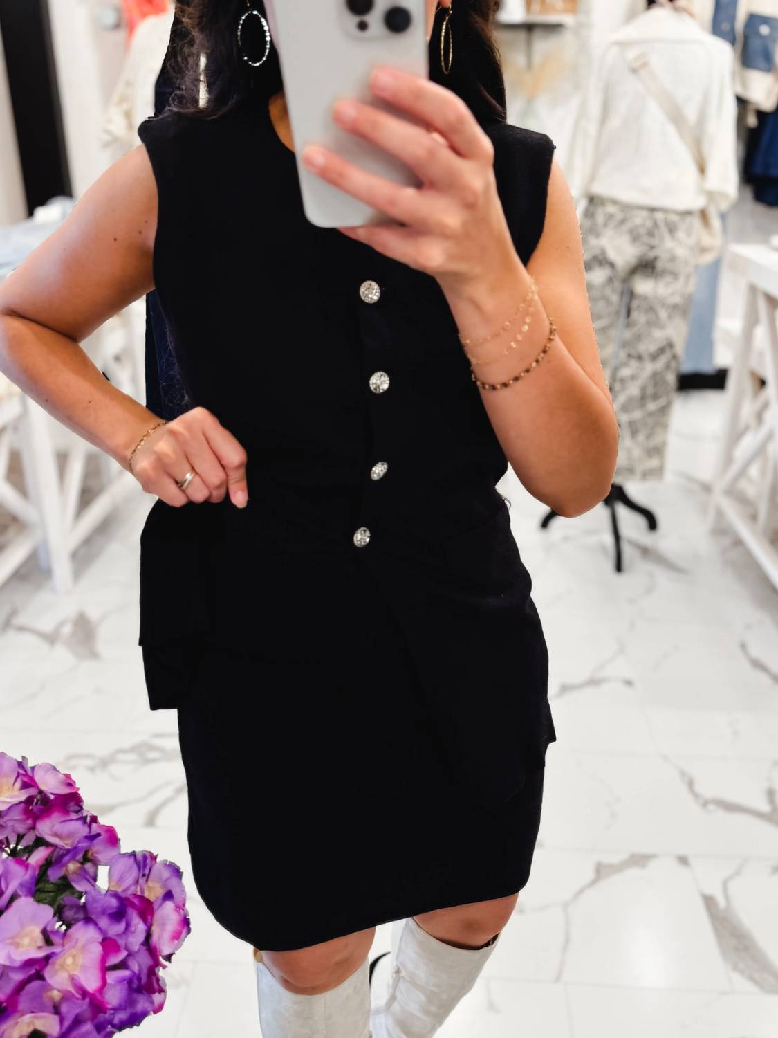 Way Too Good Mini Skirt Set