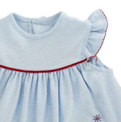 Girl's Knit Float With Bloomer Set
