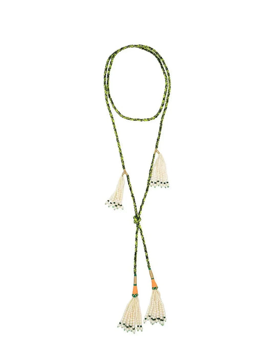 MONOKI - Women's Double Tie Necklace - Rack Hunt