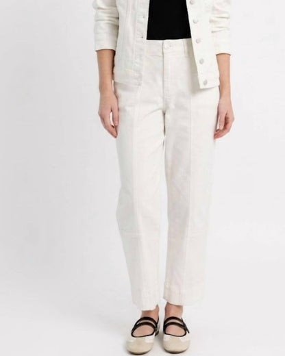 High Rise Relaxed Straight Leg Jeans