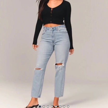 Curve Love High Rise Mom Jean