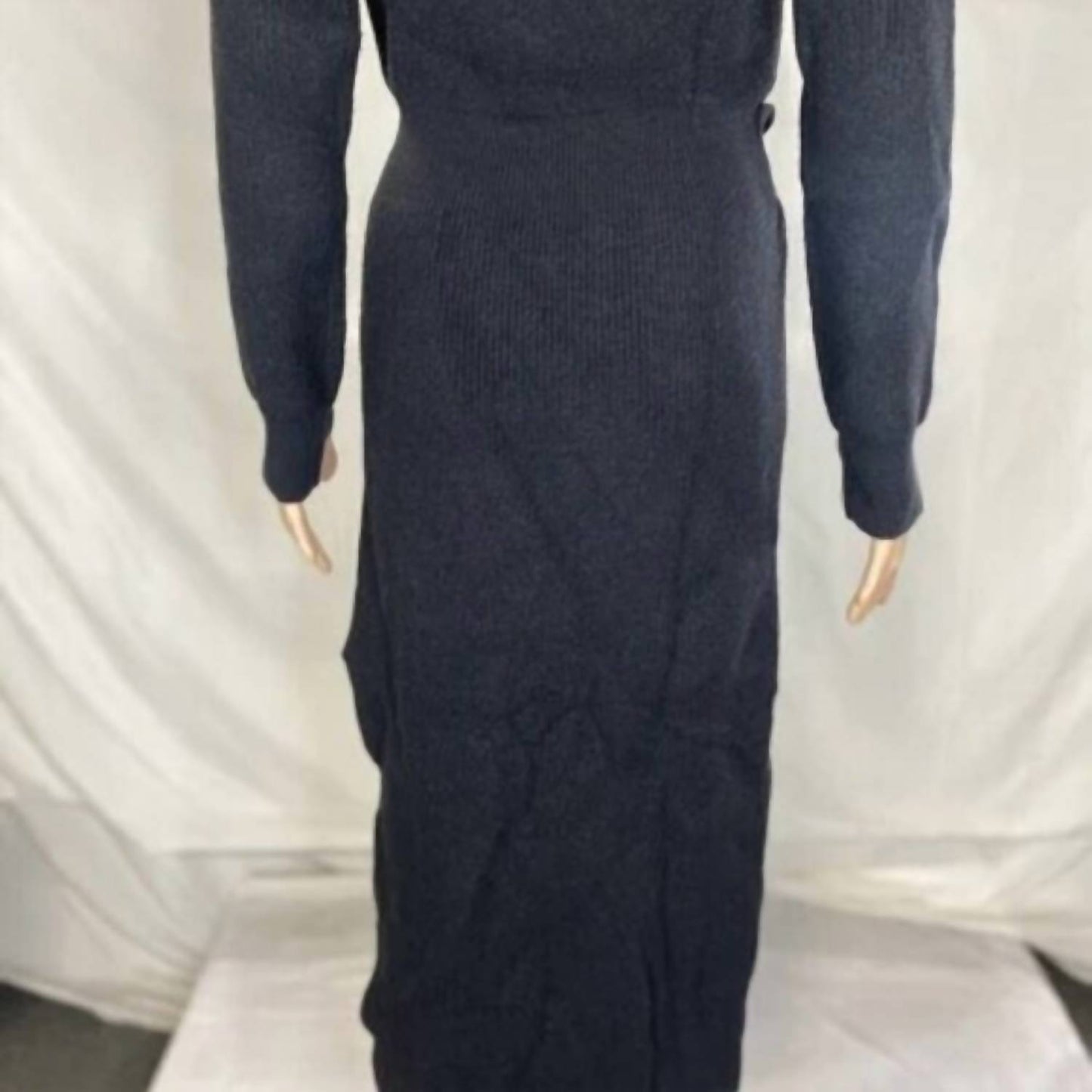Women's Auburn Long Sleeve Midi Sweater Dress