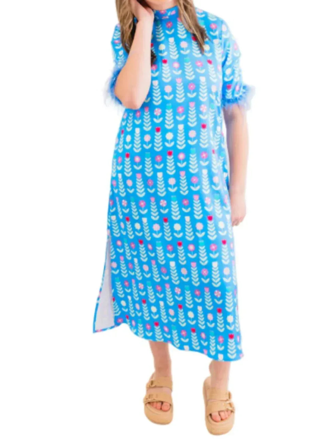 Heart of Grace - Grace Youth Luxe Caftan Midi Dress - Rack Hunt